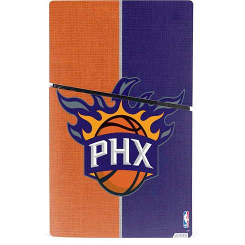 NBA Phoenix Suns Canvas PS5 Slim Digital Edition Console Skin