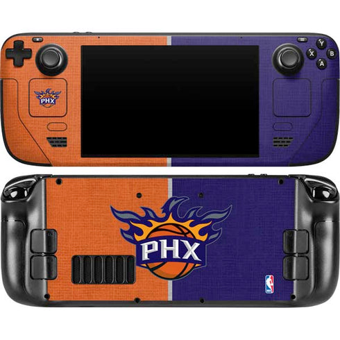 NBA Phoenix Suns Canvas Steam Deck Handheld Gaming Computer OLED Skin