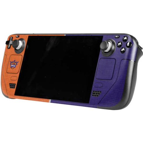 NBA Phoenix Suns Canvas Steam Deck Handheld Gaming Computer OLED Skin
