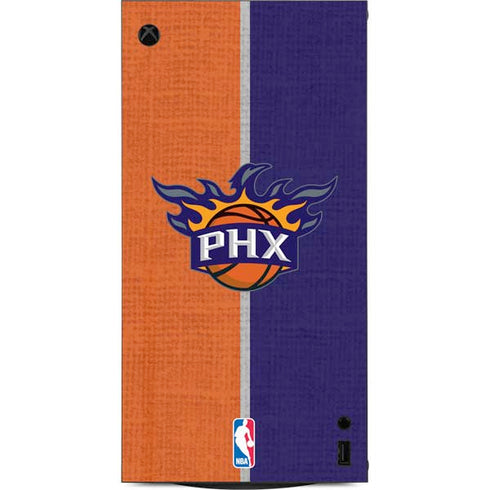 NBA Phoenix Suns Canvas XBox Series X Digital Edition Console Skin