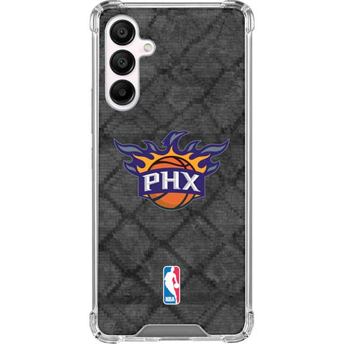 NBA Phoenix Suns Dark Rust Galaxy A16 5G Clear Case