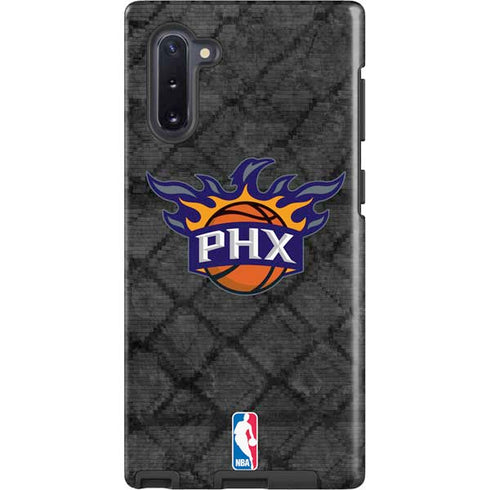 NBA Phoenix Suns Dark Rust Galaxy Cases