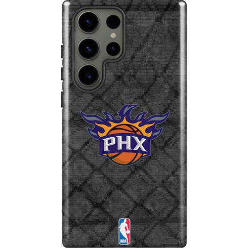 NBA Phoenix Suns Dark Rust Galaxy S23 Ultra Pro Case