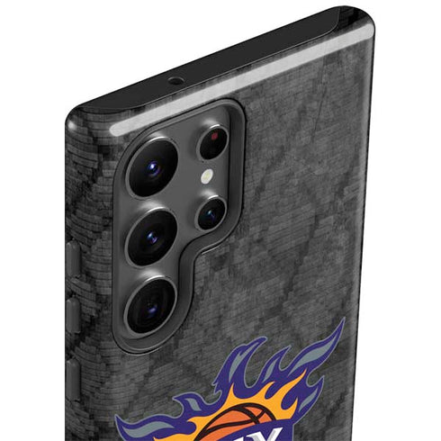 NBA Phoenix Suns Dark Rust Galaxy S23 Ultra Pro Case