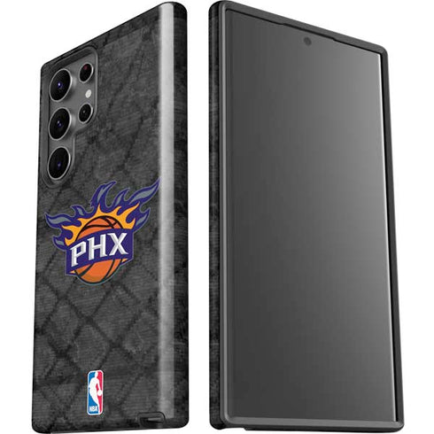 NBA Phoenix Suns Dark Rust Galaxy S23 Ultra Pro Case