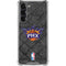 NBA Phoenix Suns Dark Rust Galaxy S24 FE Clear Case