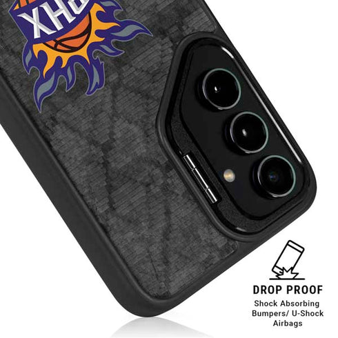 NBA Phoenix Suns Dark Rust Galaxy S25 Plus Kickstand Case