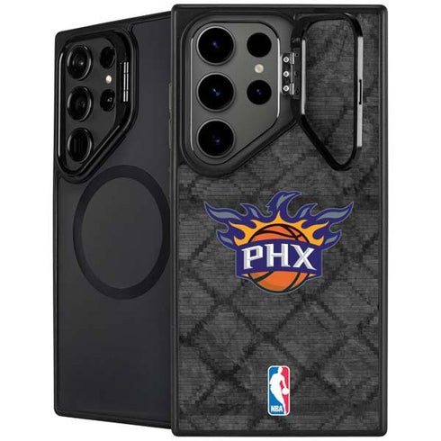 NBA Phoenix Suns Dark Rust Galaxy Cases