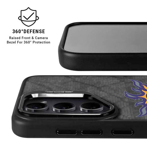 NBA Phoenix Suns Dark Rust Galaxy S25 Ultra Kickstand Case