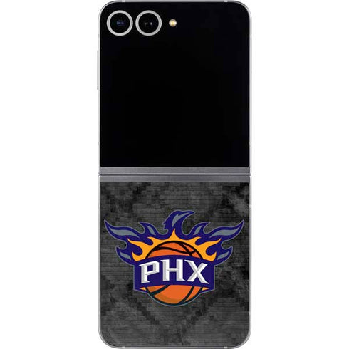 NBA Phoenix Suns Dark Rust Galaxy Z Flip6 Skin