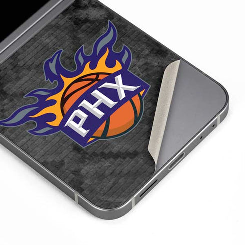 NBA Phoenix Suns Dark Rust Galaxy Z Flip6 Skin