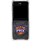 NBA Phoenix Suns Dark Rust Galaxy Z Flip6 Clear Case