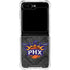 NBA Phoenix Suns Dark Rust Galaxy Z Flip6 Clear Case