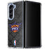 NBA Phoenix Suns Dark Rust Galaxy Z Fold5 5G Clear Case