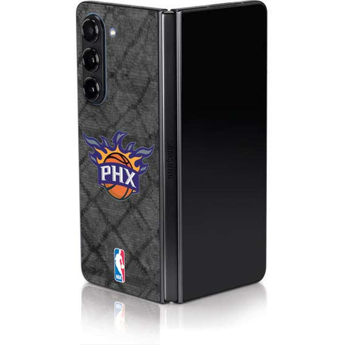 NBA Phoenix Suns Dark Rust Galaxy Z Fold5 5G Skin