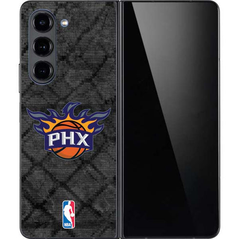 NBA Phoenix Suns Dark Rust Galaxy Z Fold5 5G Skin