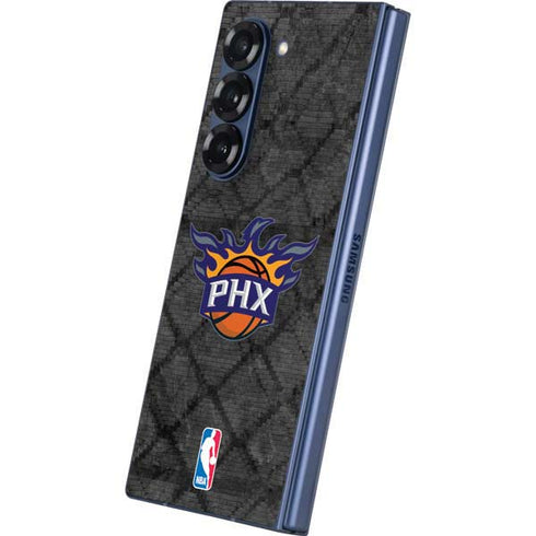 NBA Phoenix Suns Dark Rust Galaxy Z Fold6 Skin