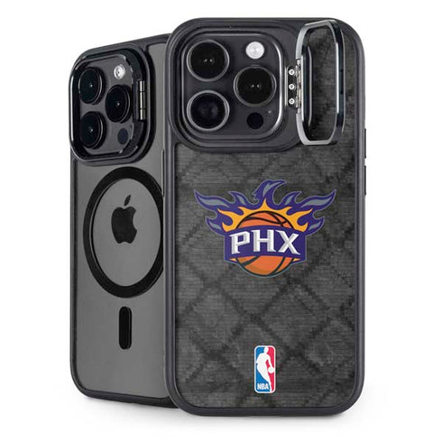 NBA Phoenix Suns Dark Rust iPhone 14 Pro Max Kickstand Case