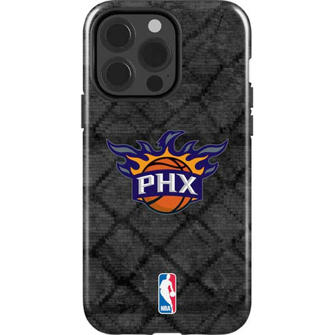 NBA Phoenix Suns Dark Rust iPhone 15 Pro Impact Case