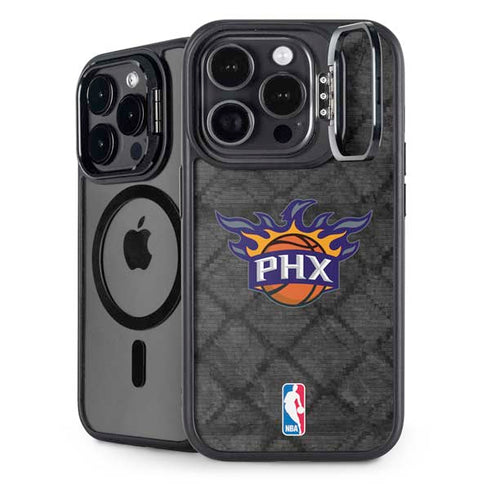 NBA Phoenix Suns Dark Rust iPhone 15 Pro Kickstand Case