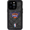 NBA Phoenix Suns Dark Rust iPhone 15 Pro Waterproof Case