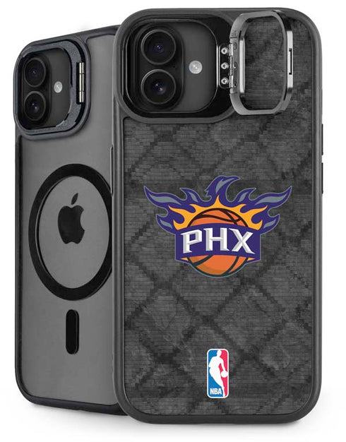 NBA Phoenix Suns Dark Rust iPhone 16 Kickstand Case