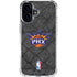 NBA Phoenix Suns Dark Rust iPhone 16 Plus Clear Case