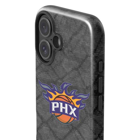 NBA Phoenix Suns Dark Rust iPhone 16 Plus Impact Case