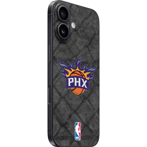 NBA Phoenix Suns Dark Rust iPhone 16 Plus Skin