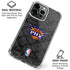 NBA Phoenix Suns Dark Rust iPhone 16 Pro Clear Case