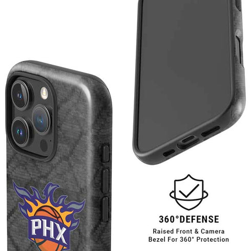NBA Phoenix Suns Dark Rust iPhone 16 Pro Max Magsafe Impact Case