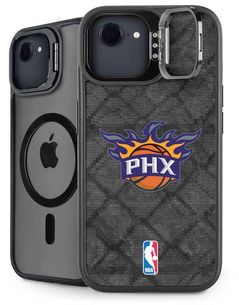 NBA Phoenix Suns Dark Rust iPhone 16e Kickstand Case