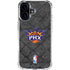 NBA Phoenix Suns Dark Rust iPhone 17 Clear Case