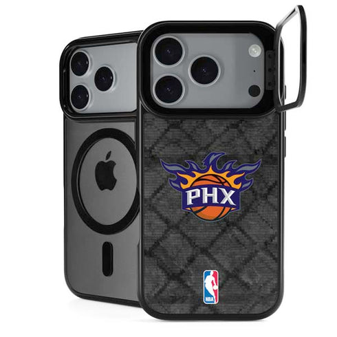 NBA Phoenix Suns Dark Rust iPhone 18 Pro Kickstand Case