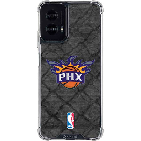 NBA Phoenix Suns Dark Rust Moto G Power 5G (2024) Clear Case