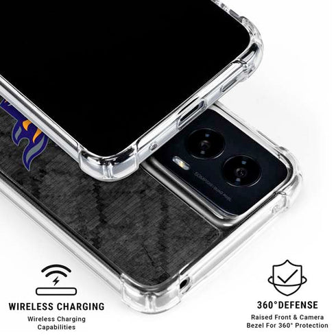 NBA Phoenix Suns Dark Rust Moto G Power 5G (2024) Clear Case