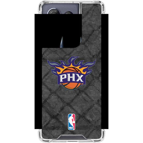 NBA Phoenix Suns Dark Rust Moto G Power 5G (2025) Clear Case