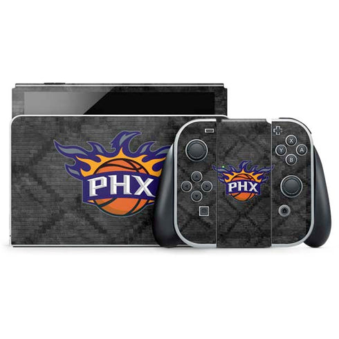 NBA Phoenix Suns Dark Rust Nintendo Skins