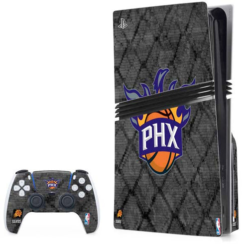 NBA Phoenix Suns Dark Rust PlayStation PS5 Skins