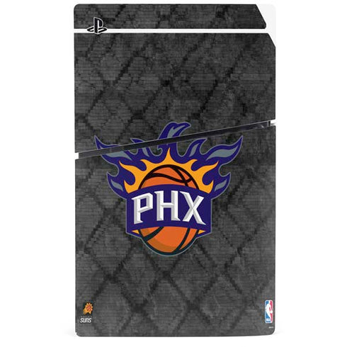 NBA Phoenix Suns Dark Rust PS5 Slim Digital Edition Console Skin