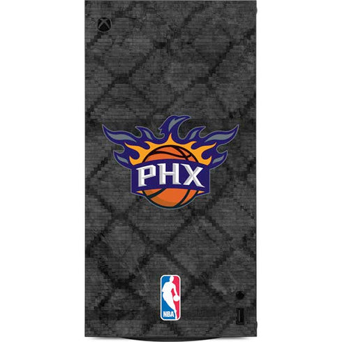 NBA Phoenix Suns Dark Rust XBox Series X Digital Edition Console Skin
