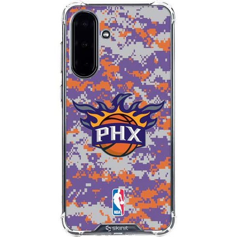 NBA Phoenix Suns Digi Camo Galaxy A36 5G Clear Case