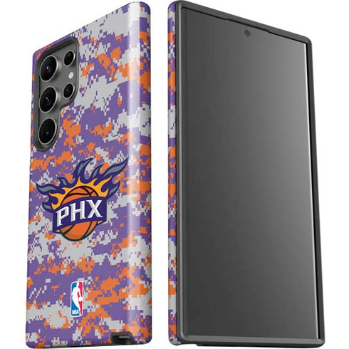 NBA Phoenix Suns Digi Camo Galaxy S23 Ultra Pro Case