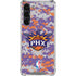 NBA Phoenix Suns Digi Camo Galaxy S24 FE Clear Case