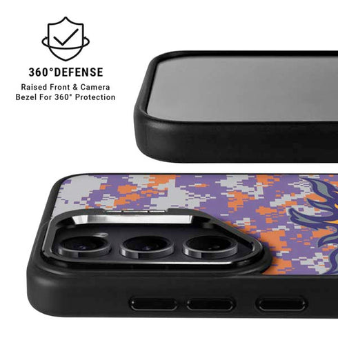 NBA Phoenix Suns Digi Camo Galaxy S24 Kickstand Case