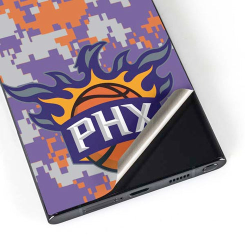 NBA Phoenix Suns Digi Camo Galaxy S25 Ultra Skin
