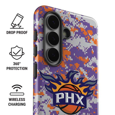 NBA Phoenix Suns Digi Camo Galaxy S26 Impact Case