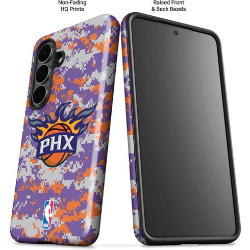 NBA Phoenix Suns Digi Camo Galaxy S26 Plus Impact Case