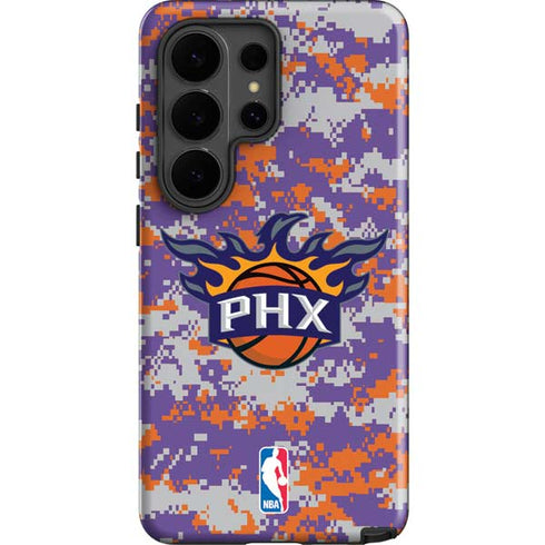 NBA Phoenix Suns Digi Camo Galaxy S26 Ultra Impact Case