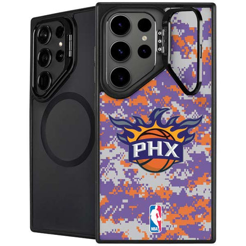 NBA Phoenix Suns Digi Camo Galaxy S26 Ultra Kickstand Case